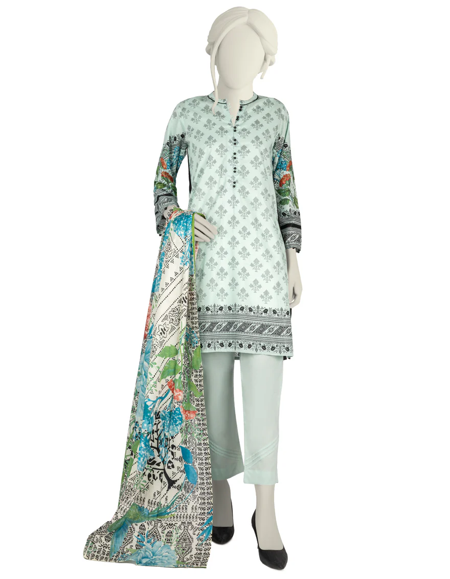 BLUE LAWN 3PC STITCHED | JLAWN-S-US-22-251/S PARISA