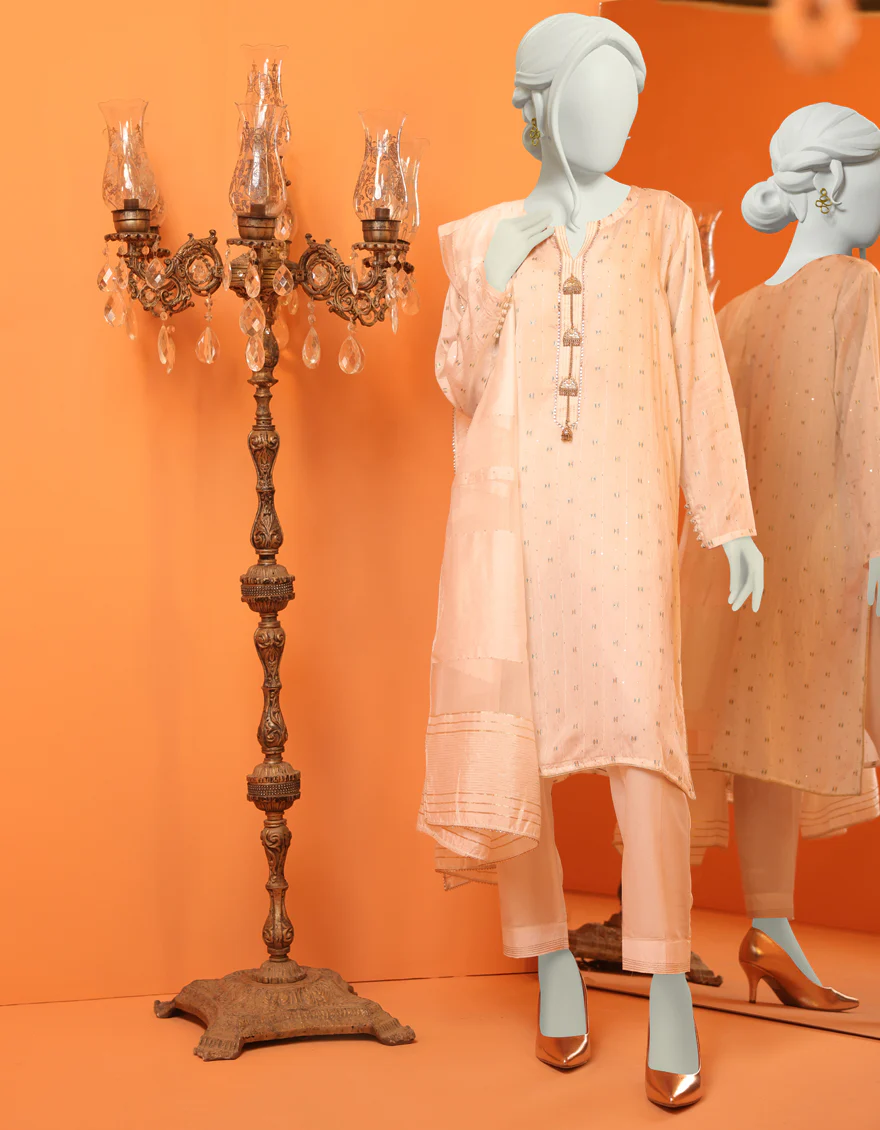 OFF WHITE LAWN 3PC UNSTITCHED | JLAWN-S-US-22-438 OFF WHITE