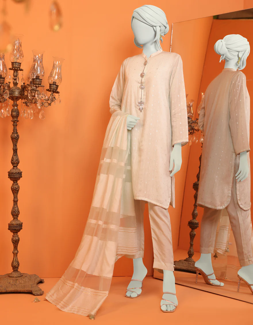 MINT LAWN 3PC UNSTITCHED | JLAWN-S-US-22-440 LIGHT GREEN