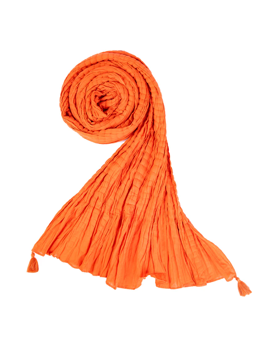 ORANGE LAWN DUPATTA | JLDP-S-24-2646 FB/CR