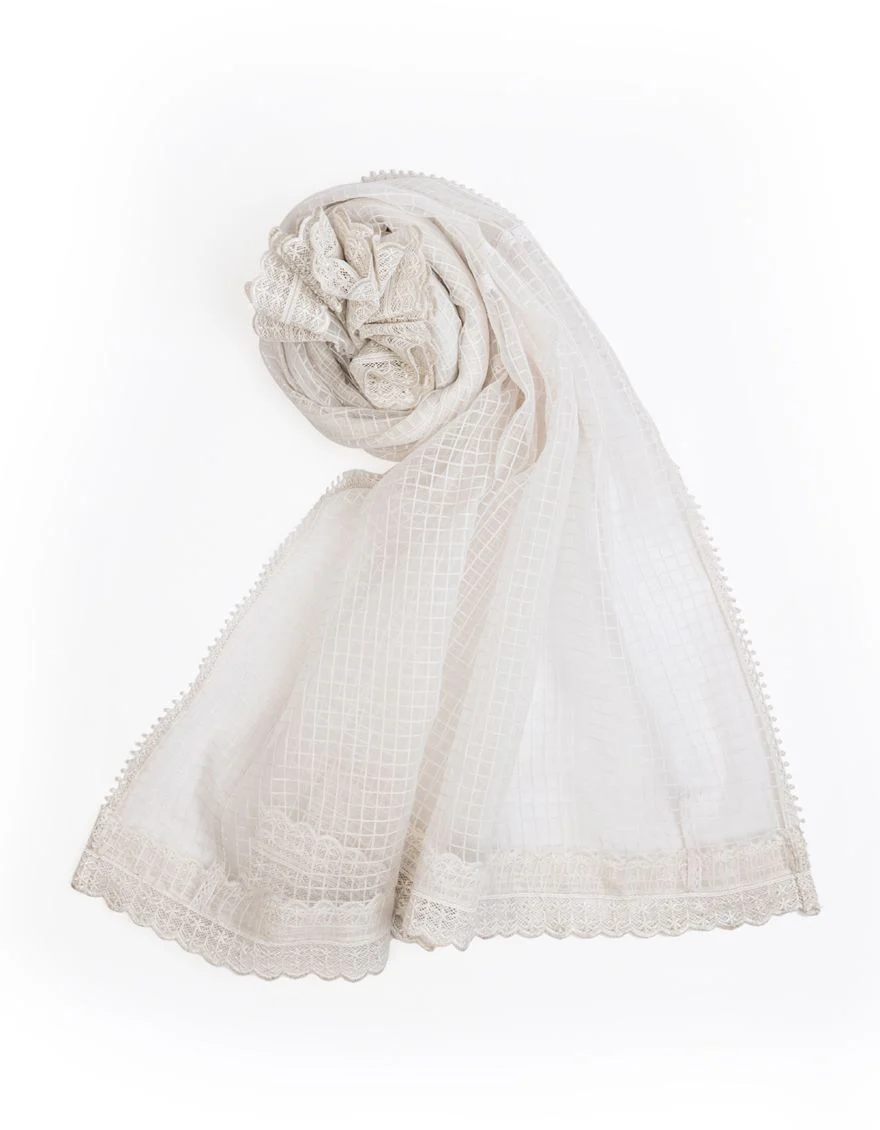 WHITE DUPATTA | JLDP-US-21-042 FB/TANTATIVE