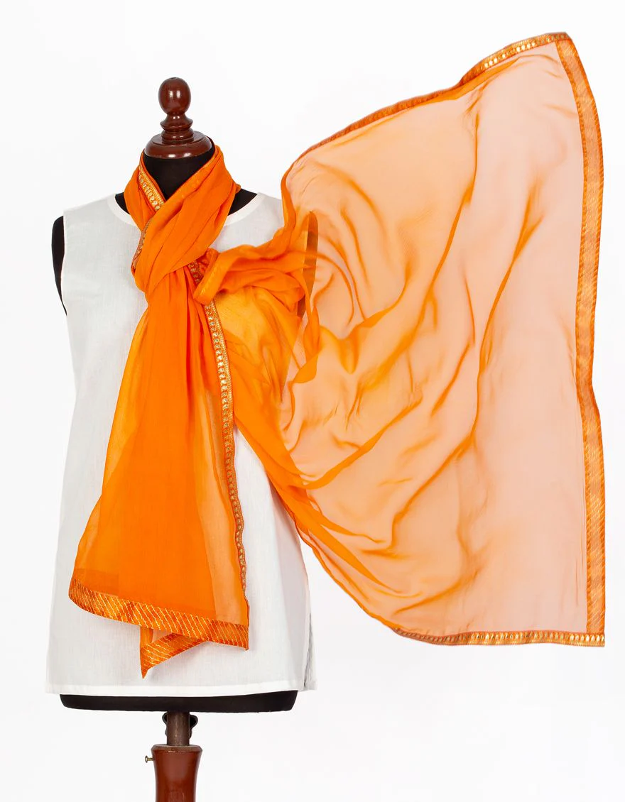 ORANGE DUPATTA | JLDP-US-21-054 FB/FF-002
