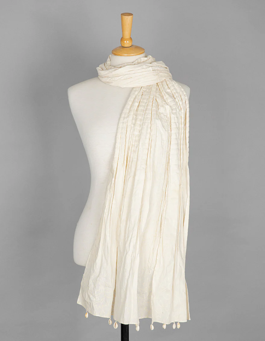 OFF WHITE DUPATTA | JLDP-US-22-061 FB/40*40/90*60