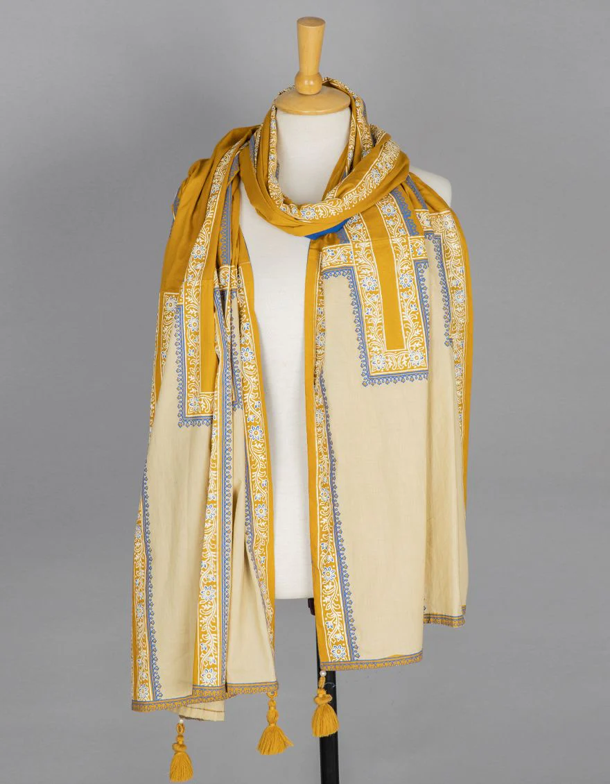 MUSTARD STOLE | JLST-S-STL-US-22-2611 FB/CHROMY