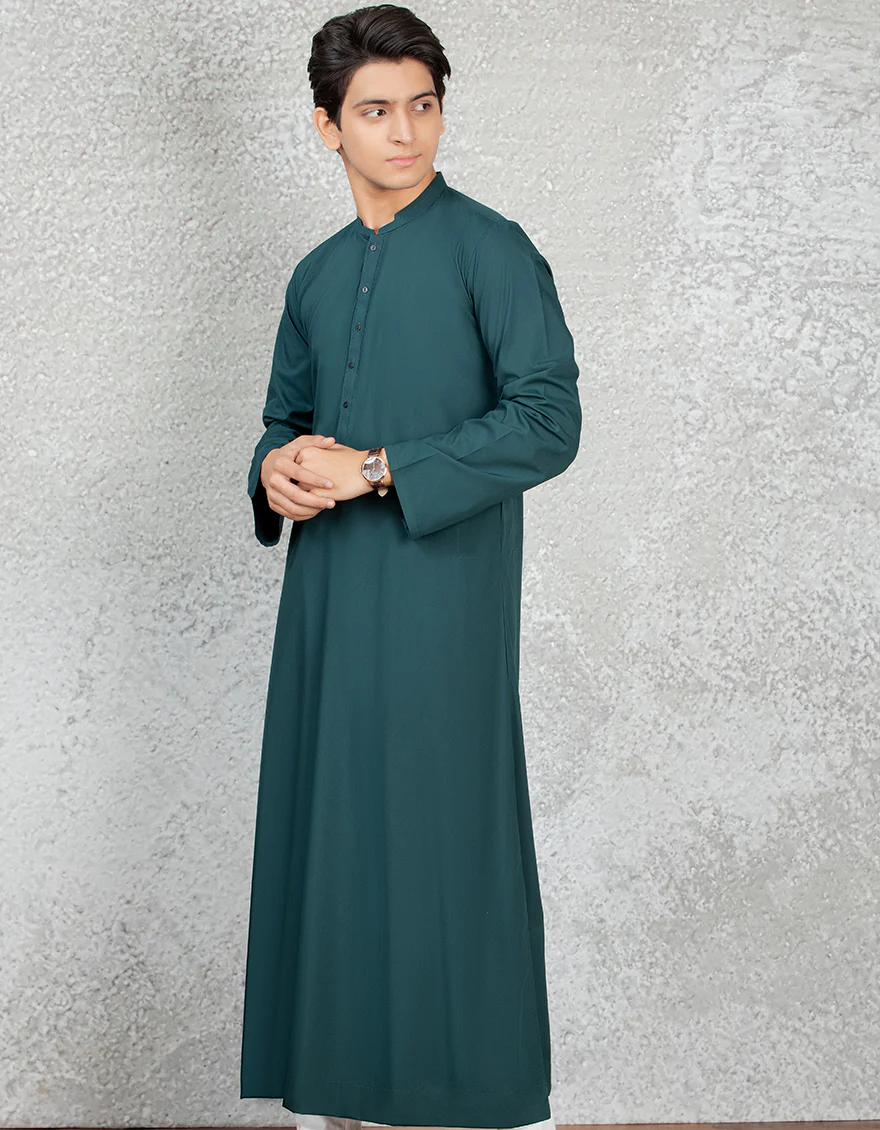 TEAL VISCOSE JUBBA | JT-JUBBA-US-43094/S21/JJ8081-CL