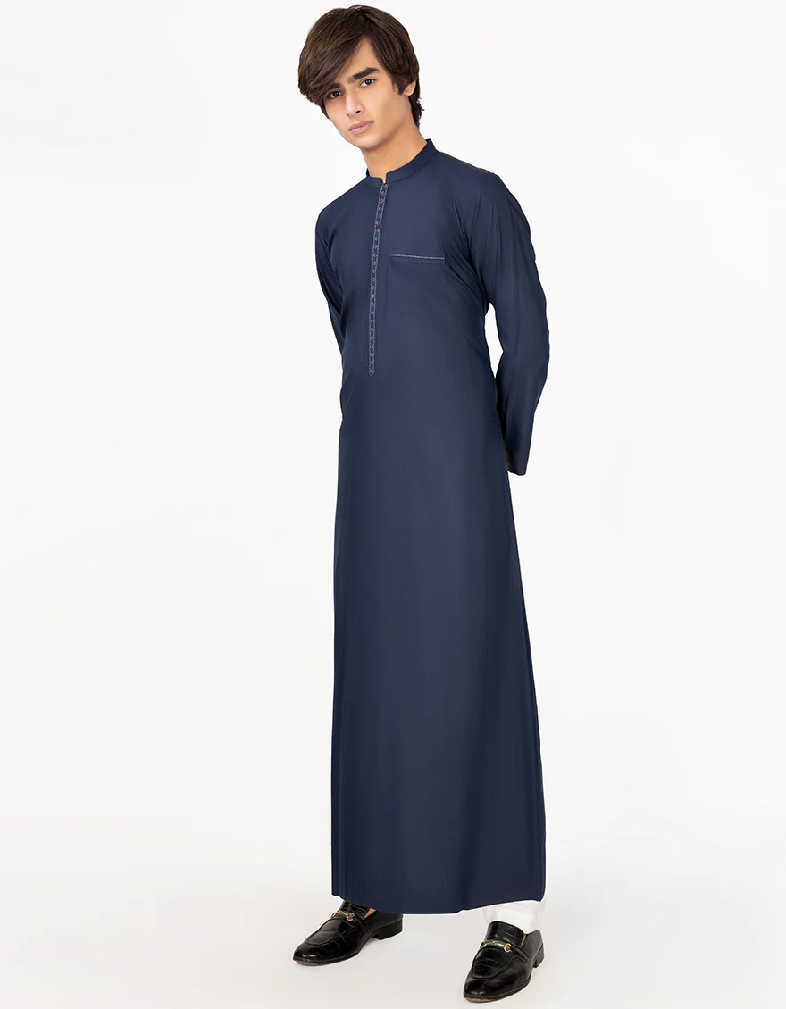 NAVY BLUE JUBBA | JT-JUBBA-US-43113/S22/JJ8089-SF