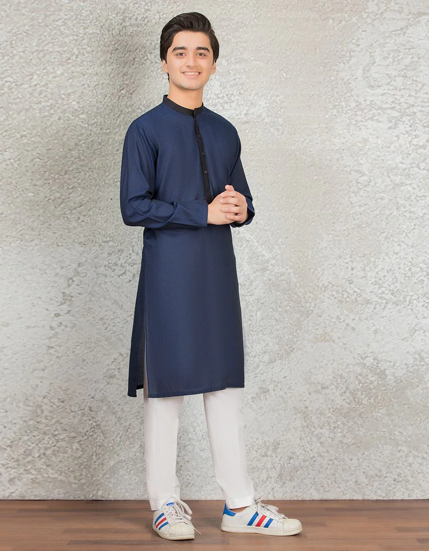 BLUE KURTA | JTK-S-US-36837/S22/JJ6975-PN