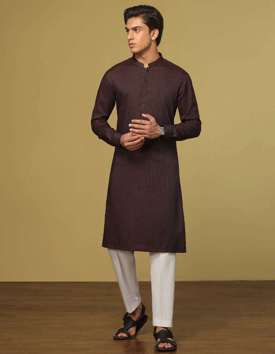 PURPLE COTTON KURTA | JTK-S-US-38528/S22/JJ7618-CL