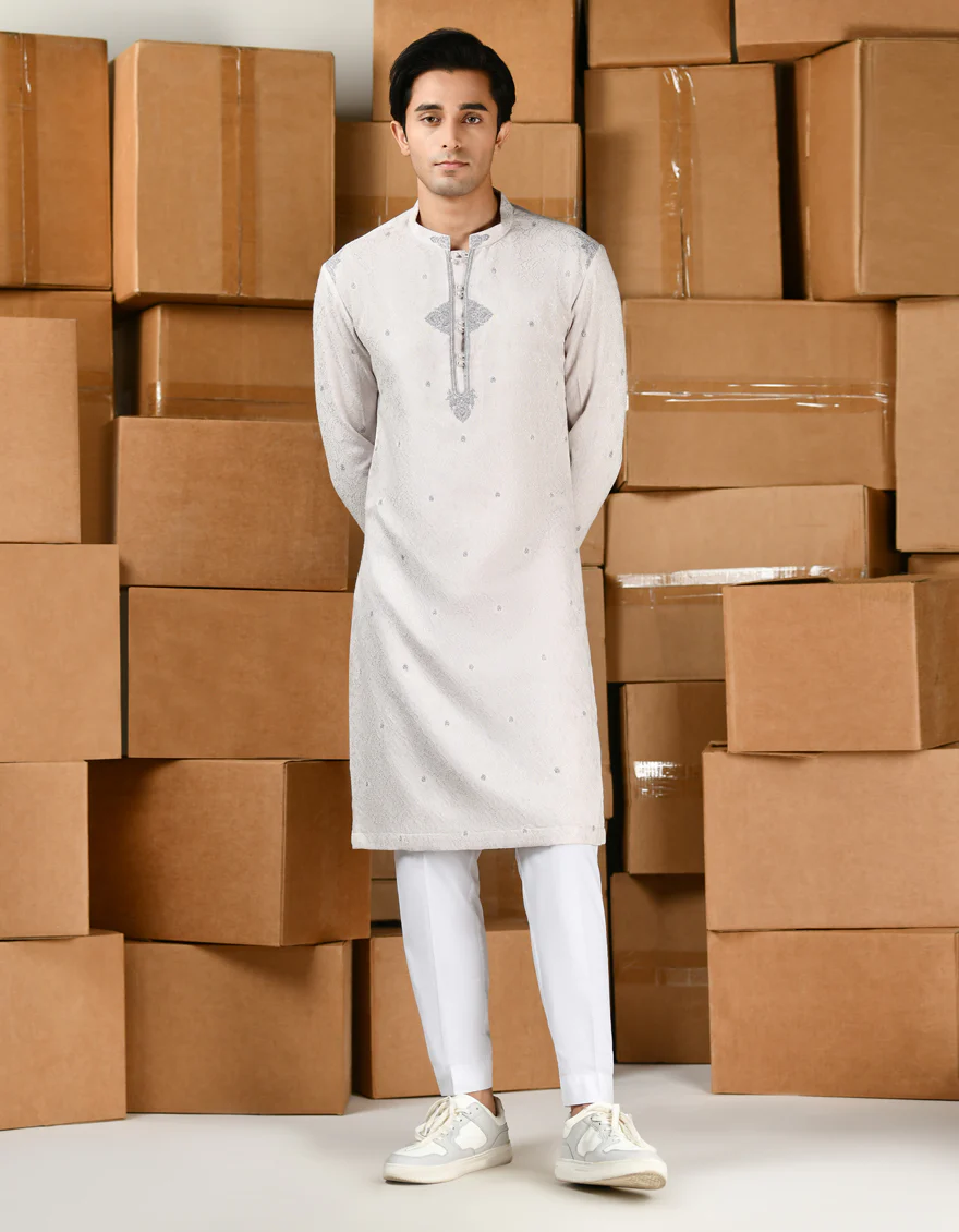 PURPLE BLENDED SPECIAL KURTA | JTK-SP-A-45507/S24/JJ9530-FL