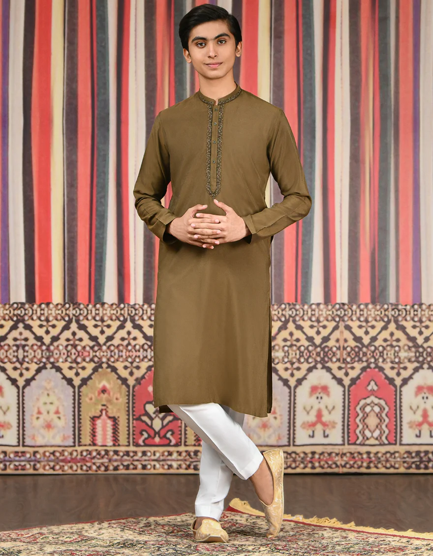 MATCHA GREEN BLENDED SPECIAL KURTA | JTK-SP-US-42316/S21/JJ8139-FL