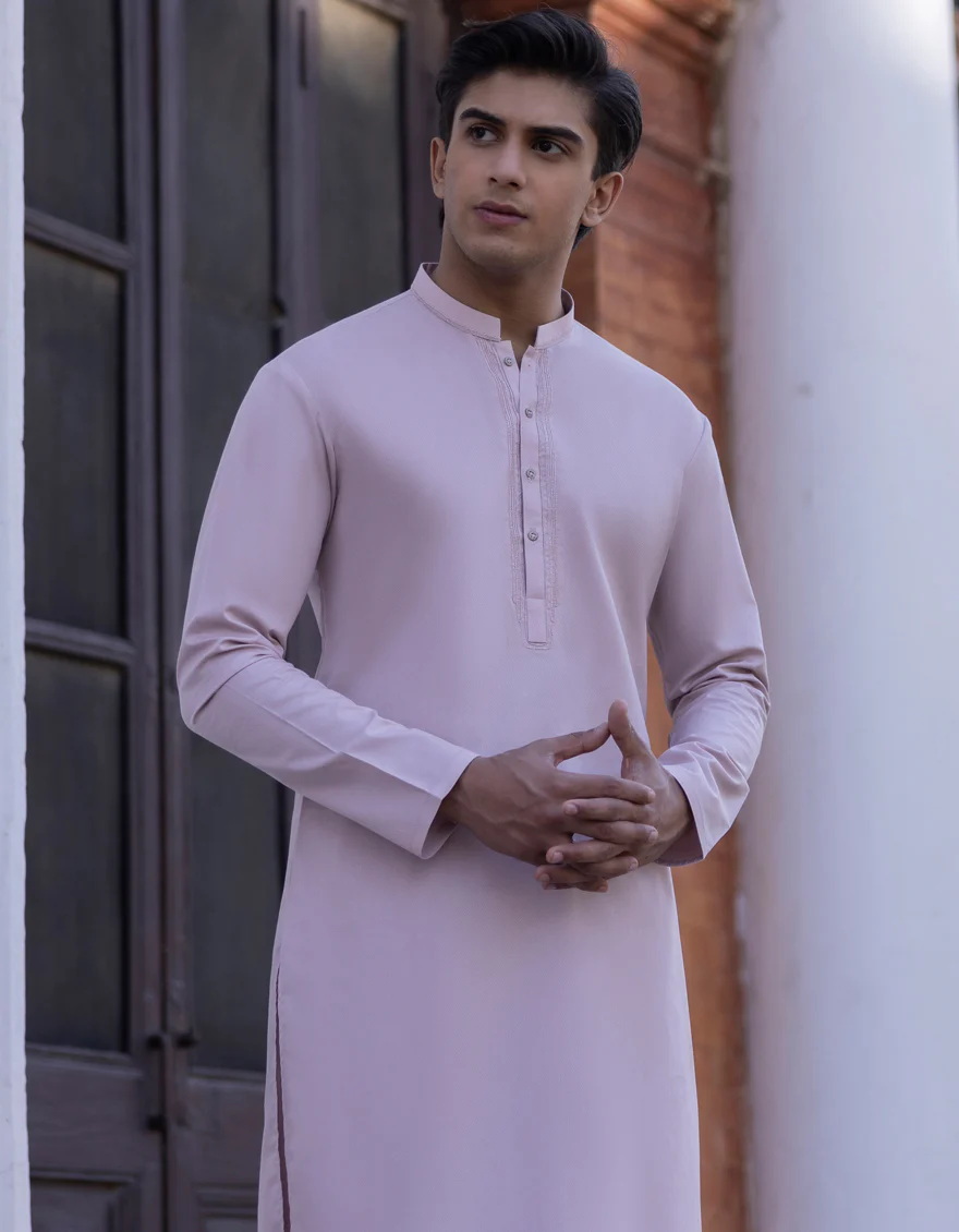 POWDER PINK COTTON KAMEEZ SHALWAR | JTKS-S-US-34307/S23/JJ8806-SF