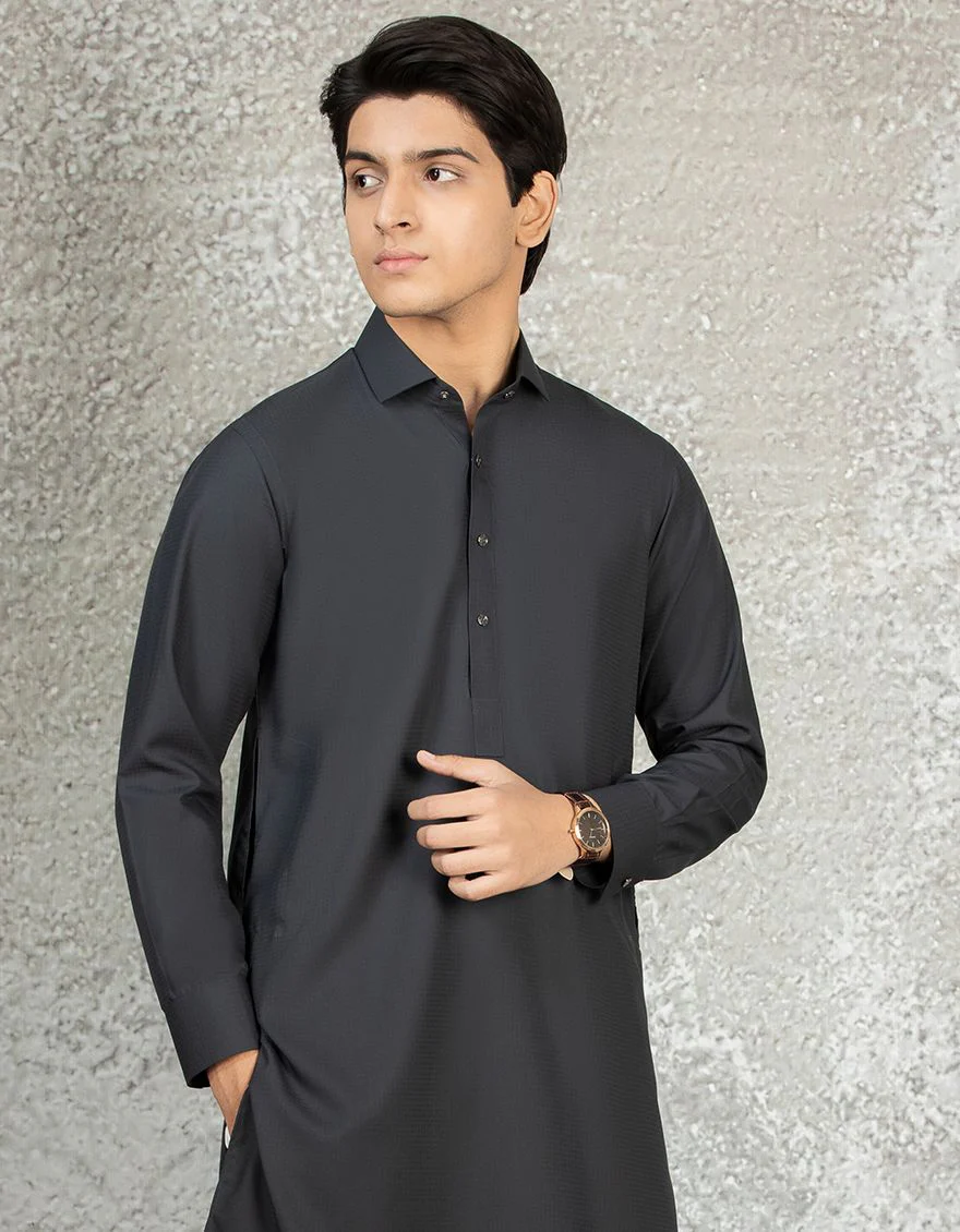 DARK GREY KAMEEZ SHALWAR | JTKS-S-US-35832/S22/JJ7680-PN