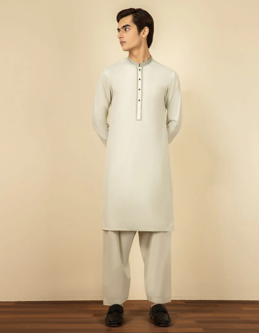 LIGHT GREEN BLENDED KAMEEZ SHALWAR | JTKS-S-US-35947/S22/JJ7564-FL