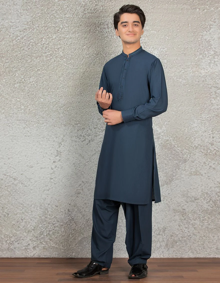 TEAL KAMEEZ SHALWAR | JTKS-S-US-39279/S22/JJ7641-CL