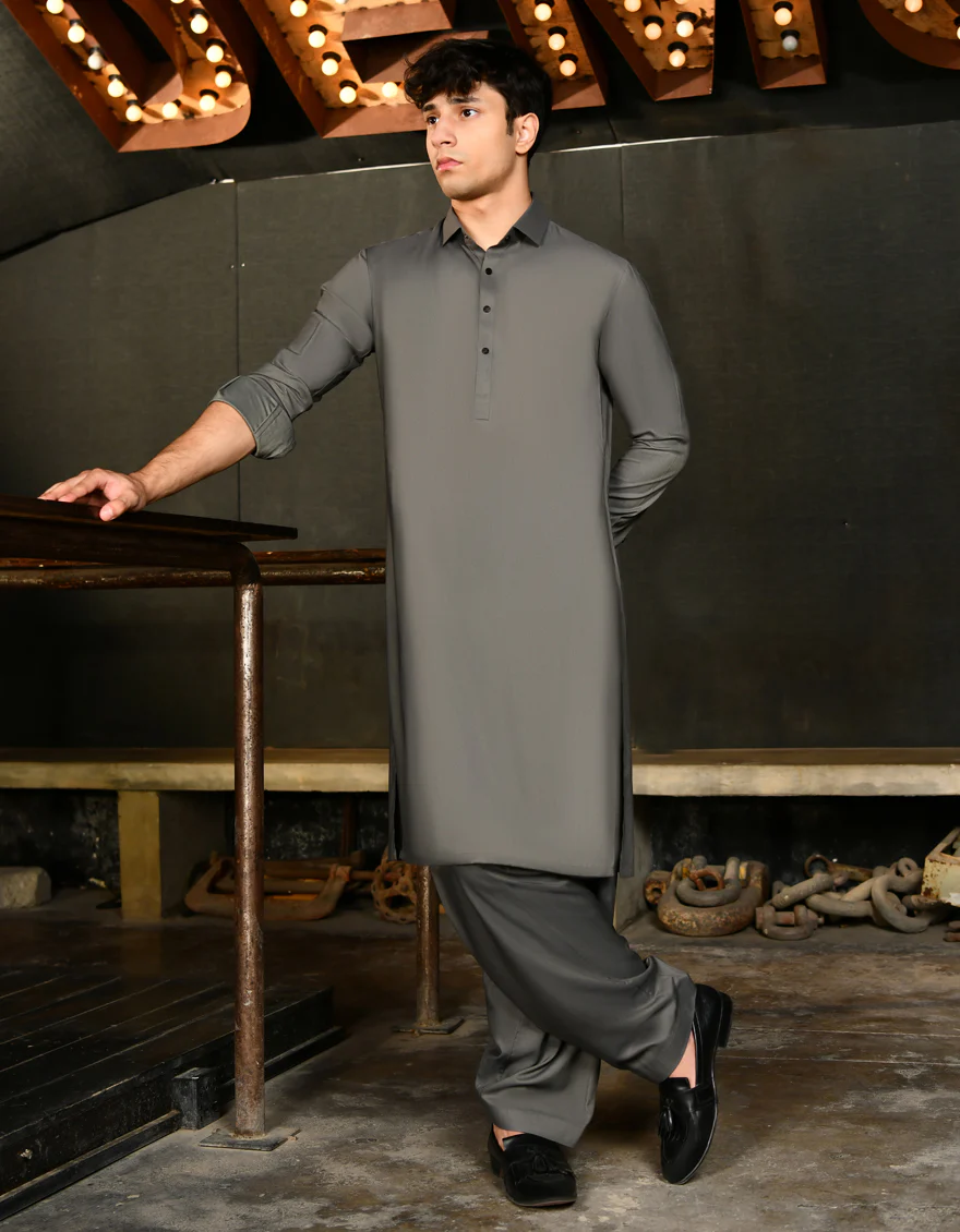 GREY KAMEEZ SHALWAR | JTKS-US-24-46244