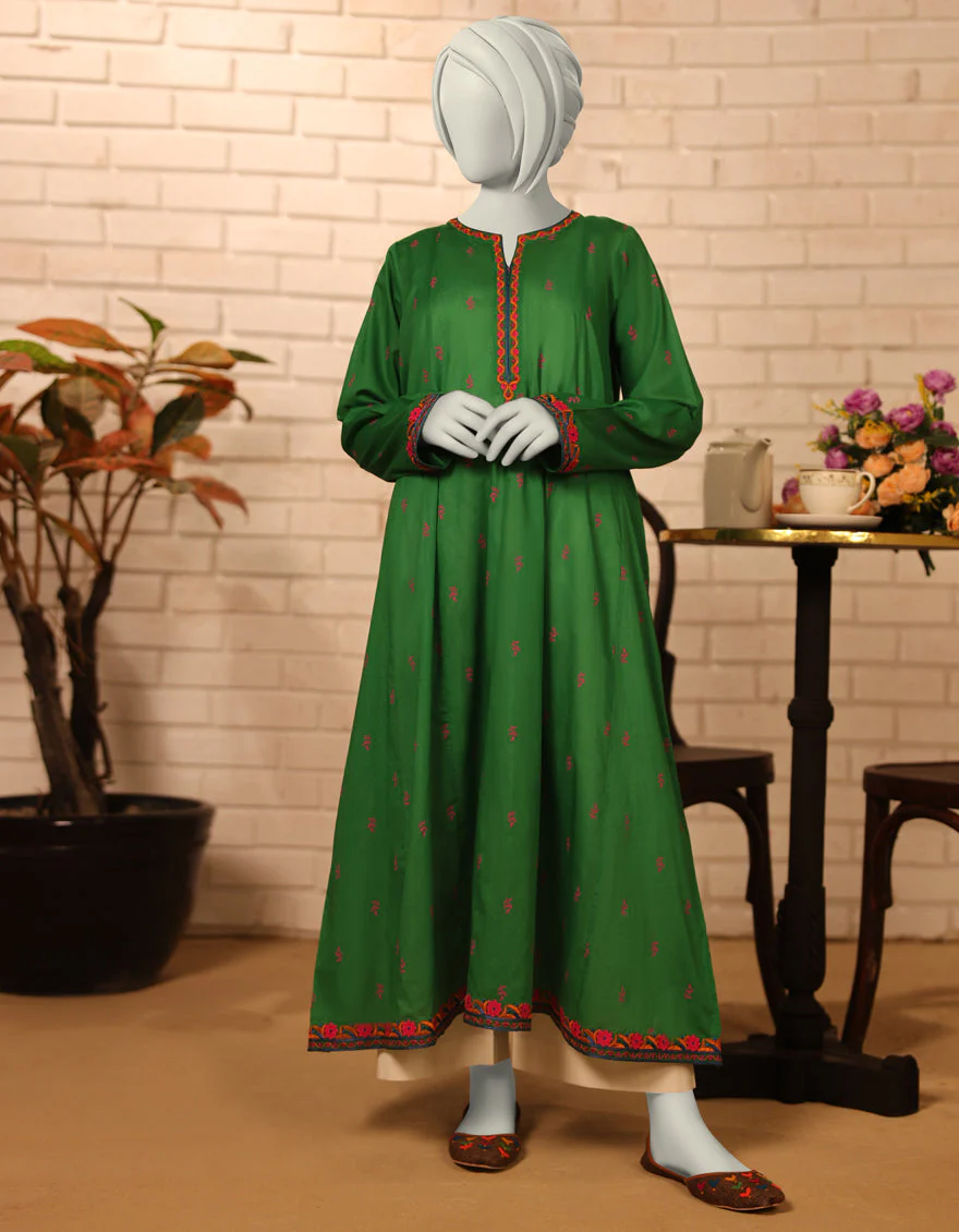 GREEN LAWN KURTI | JYGK-S-JTS-25-4069 F