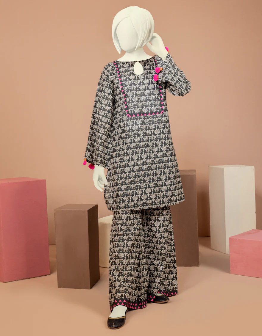 BLACK LAWN 2PC STITCHED | JYGK-S-JWT-US-22-3202 FB/WILLOW-64