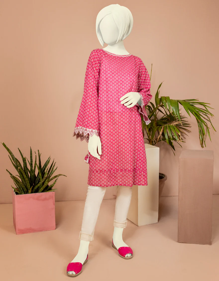 PINK LAWN KURTI | JYGK-S-JWT-US-22-4009 FB/ARTEM