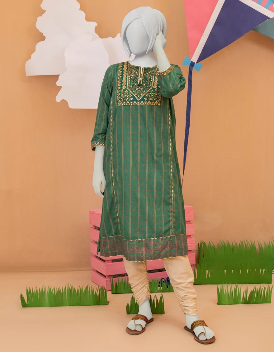 GREEN LAWN KURTI | JYGK-S-YGKL-131-24 F