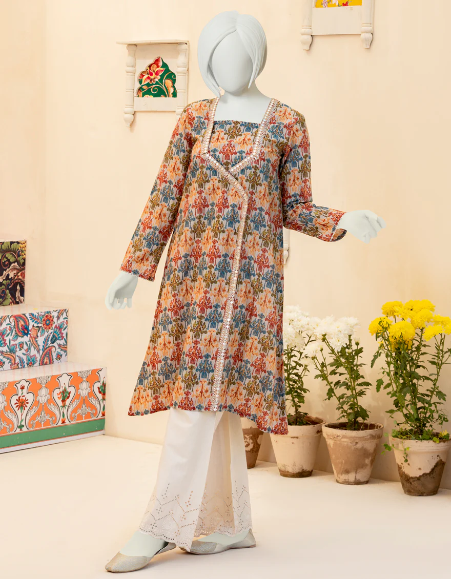 MULTICOLOR ZARI KURTI | JYGK-YGKL-S-US-119-22 FB/SASHI
