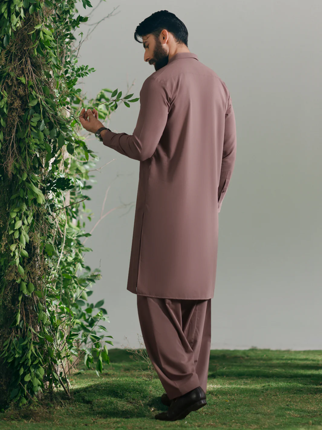 TEA PINK KAMEEZ SHALWAR | AL-KS-3353/AM-15108C - Image 3