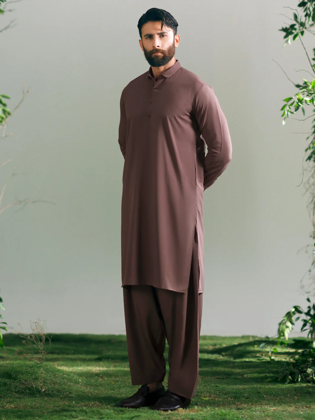 TEA PINK KAMEEZ SHALWAR | AL-KS-3353/AM-15108C - Image 5