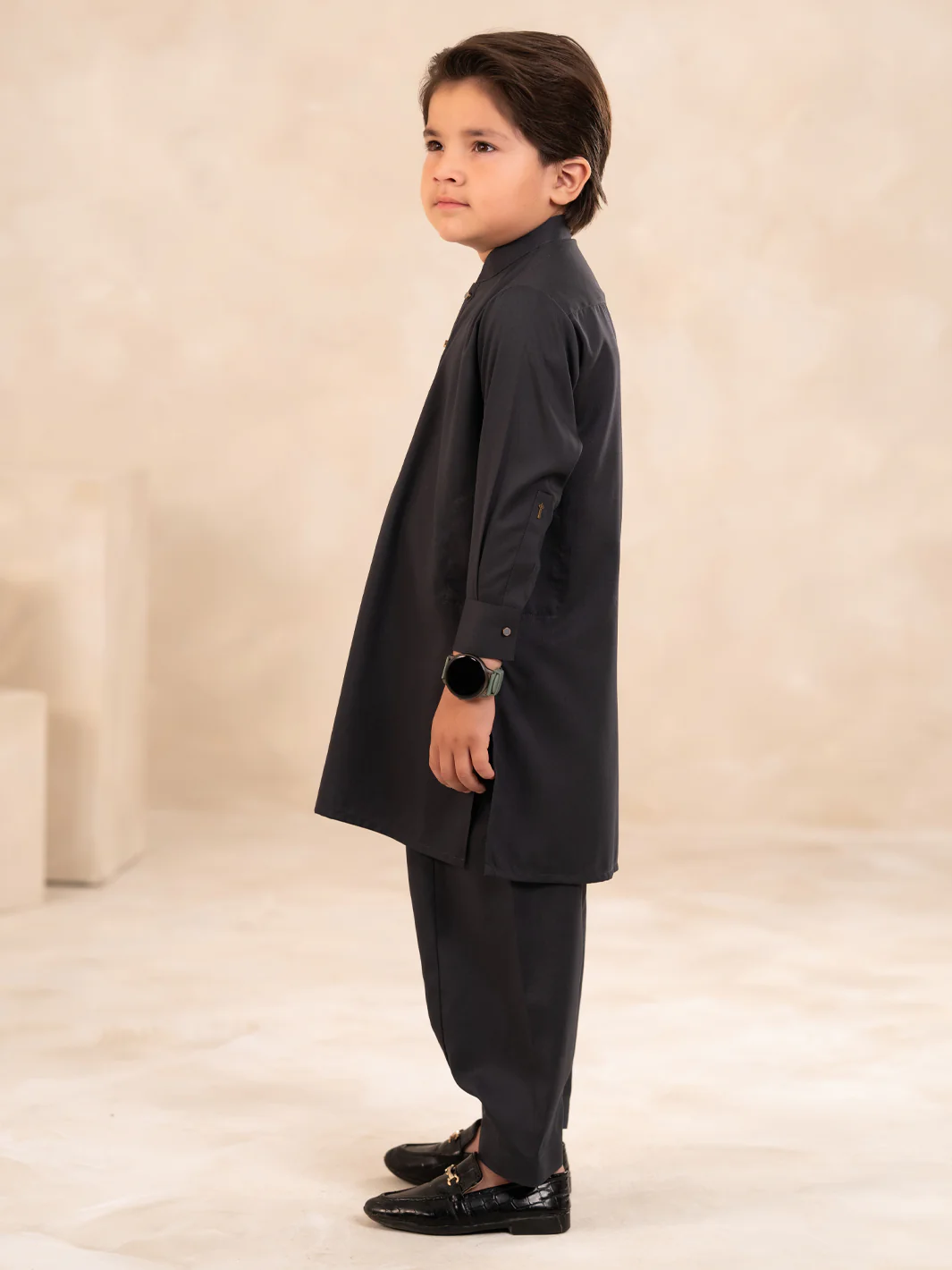 GREY KAMEEZ SHALWAR | ALBYET-KS-002/AM-6354B - Image 4