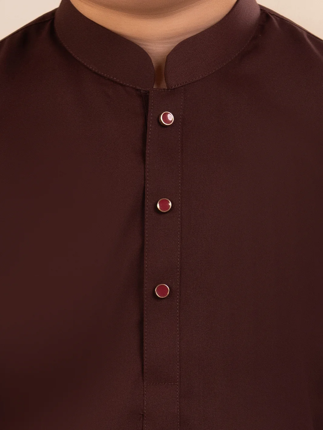 MAROON KAMEEZ SHALWAR | ALBYET-KS-006/AM-6354F - Image 4