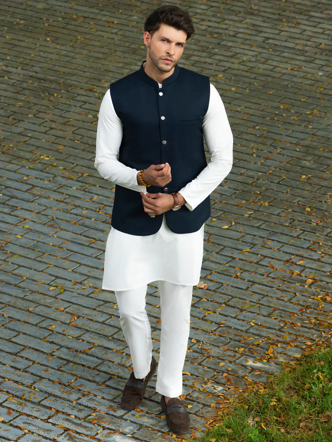 NAVY BLUE WAISTCOAT | ALET-WC-1003-R3/AM-15118C - Image 2