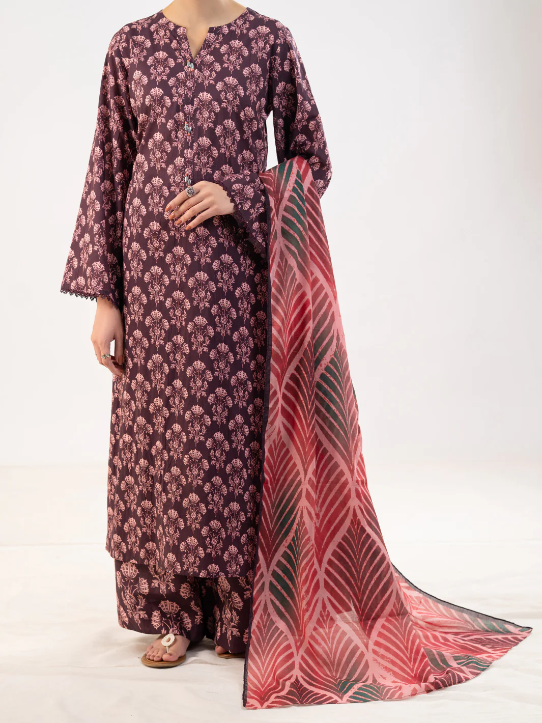 MAROON 3PC STITCHED | ALP-3PS-2319/S FB-2319A