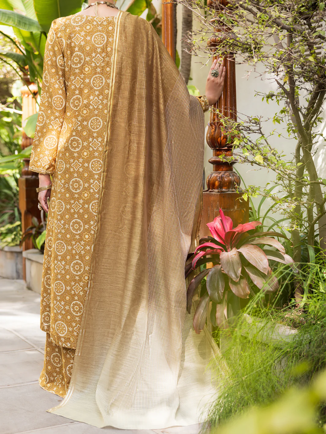 BRASS LAWN 3PC STITCHED | ALP-3PS-2607/S FB-2607A - Image 3