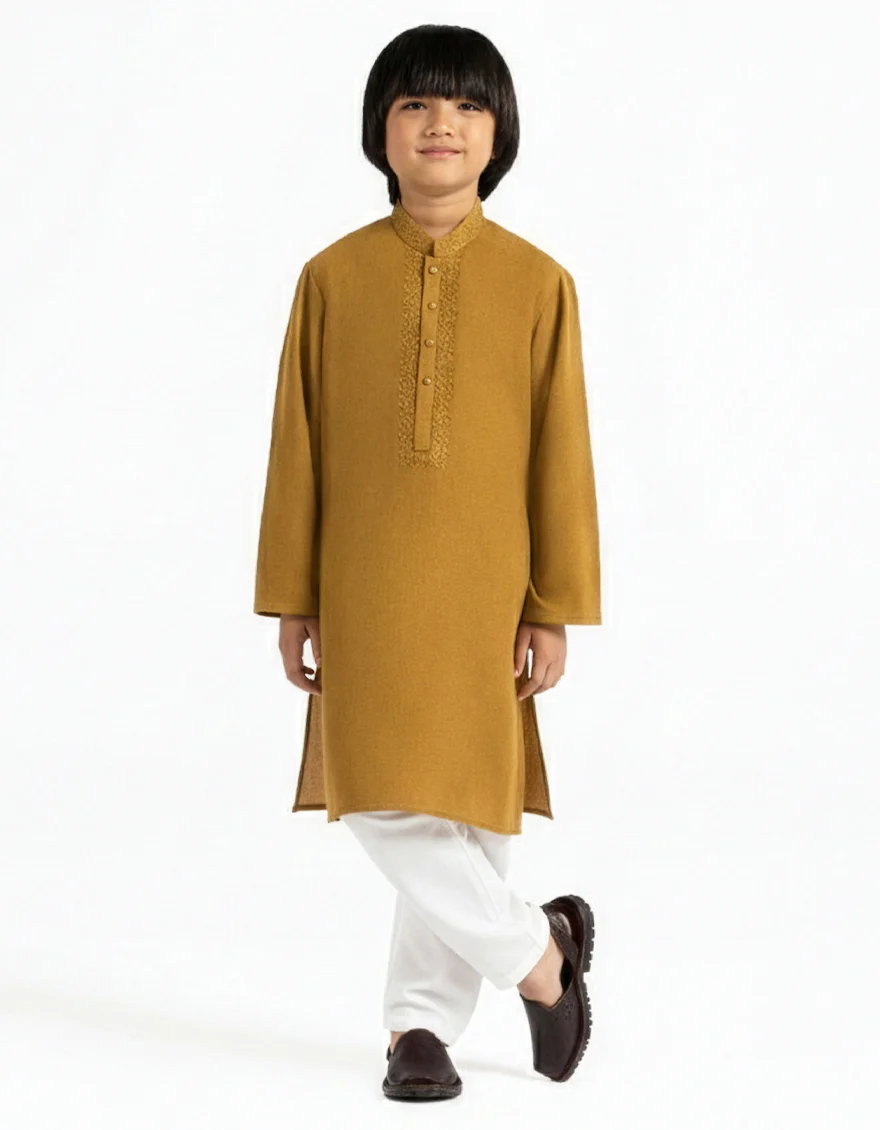 GOLDEN KURTA | JCK-A-50479/S26/JJ10244-SF