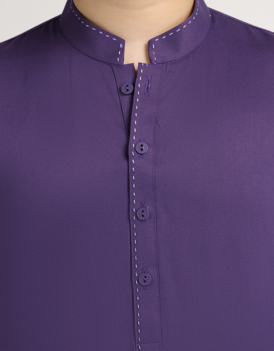 PURPLE KURTA | JCK-A-90593/S26/JJ10737-CL - Image 3