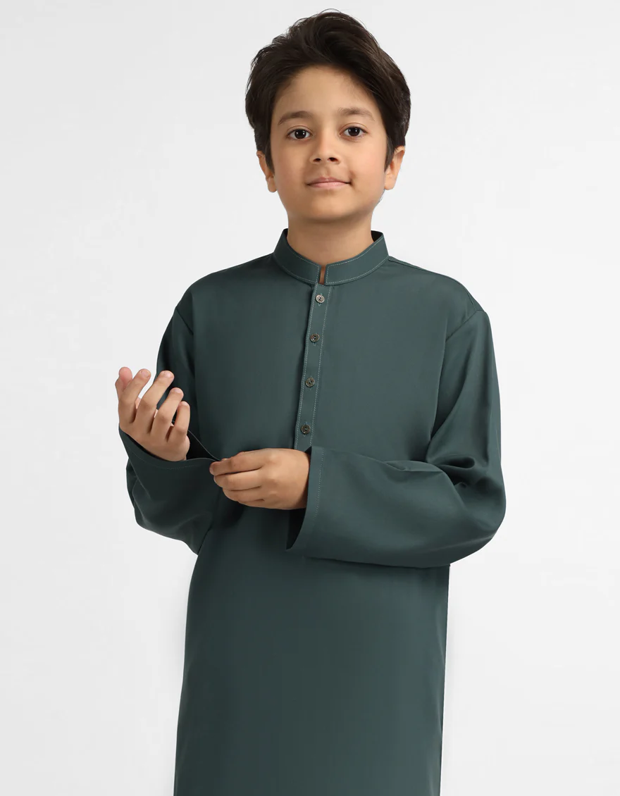 OLIVE KURTA | JCK-A-90599/S26/JJ10737-CL - Image 2