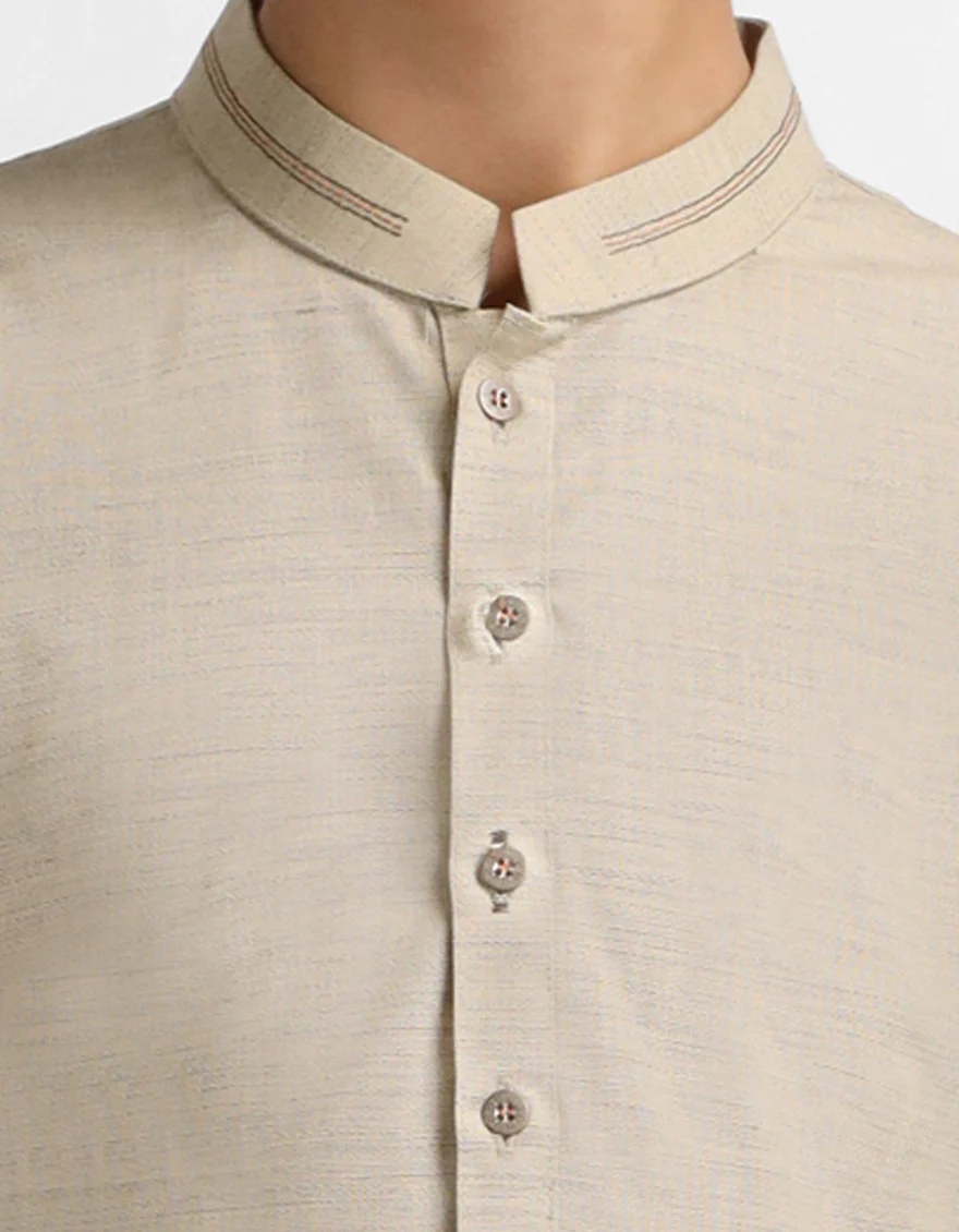 BEIGE KURTA | JCK-A-90603/S26/JJ10346-CL - Image 3