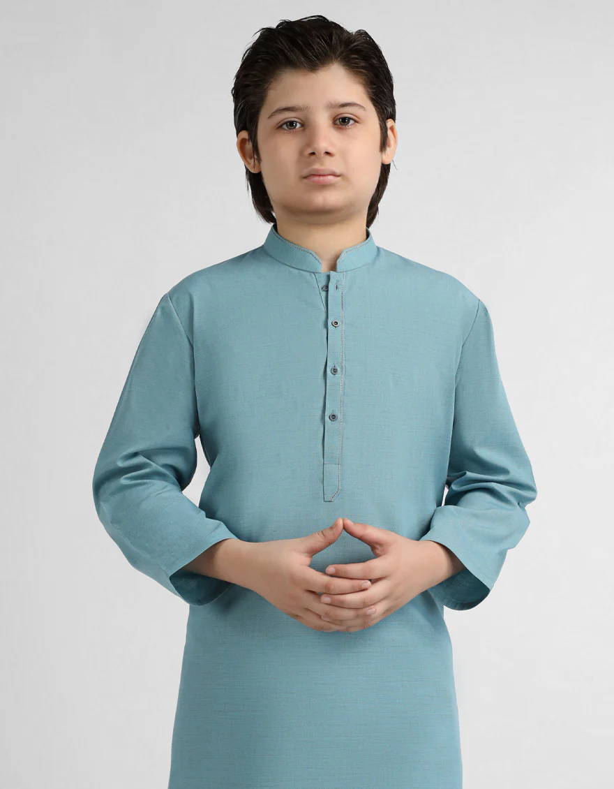 LIGHT BLUE KURTA | JCK-A-90604/S26/JJ10346-CL - Image 2