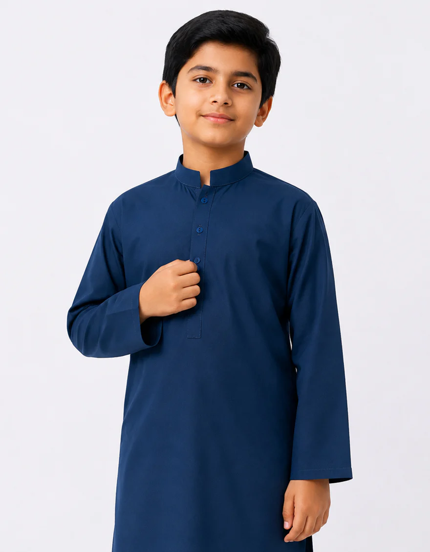 BLUE KURTA | JCK-A-90627/S26/JJ10740-CL - Image 2