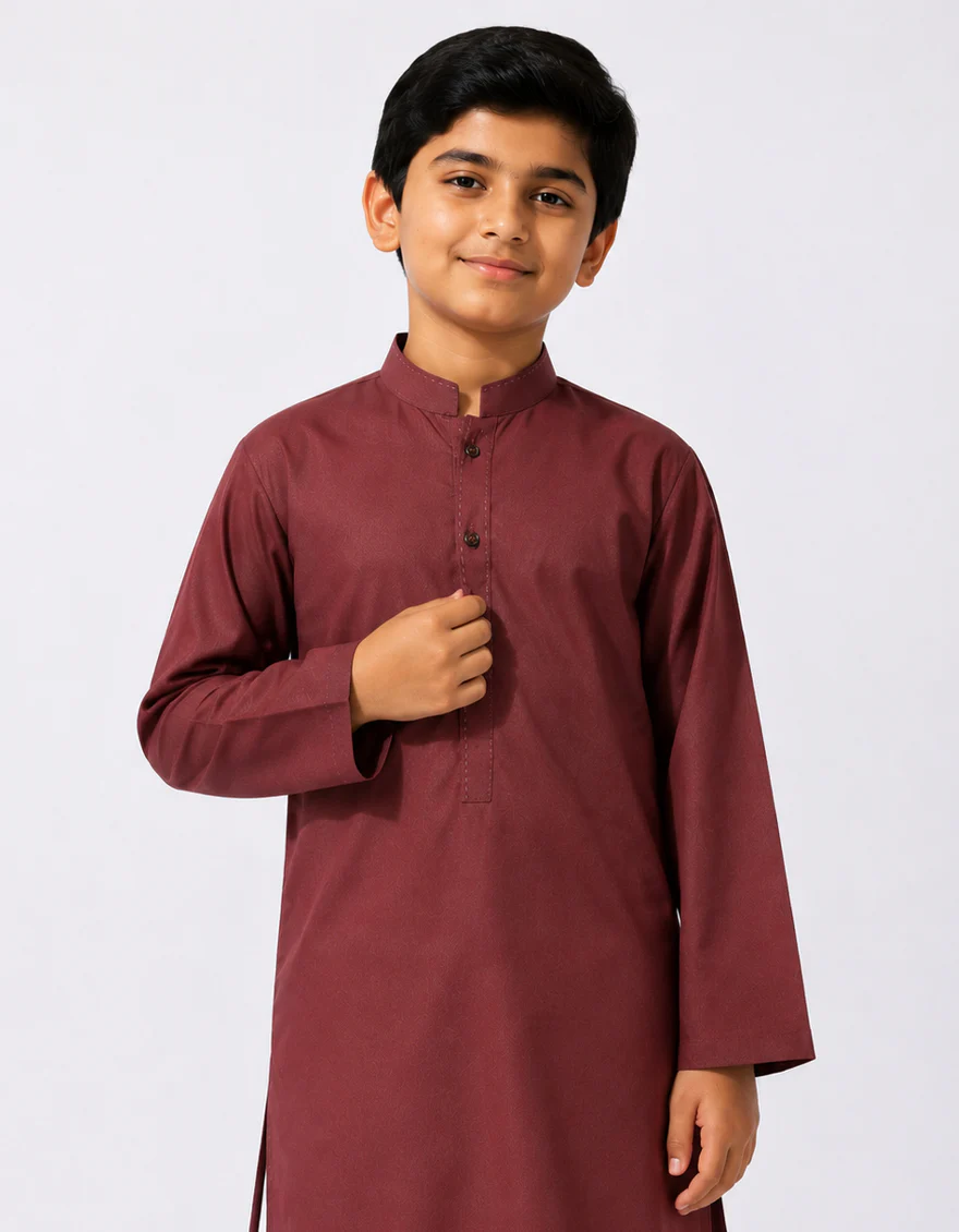 MAROON KURTA | JCK-A-90628/S26/JJ10740-CL
