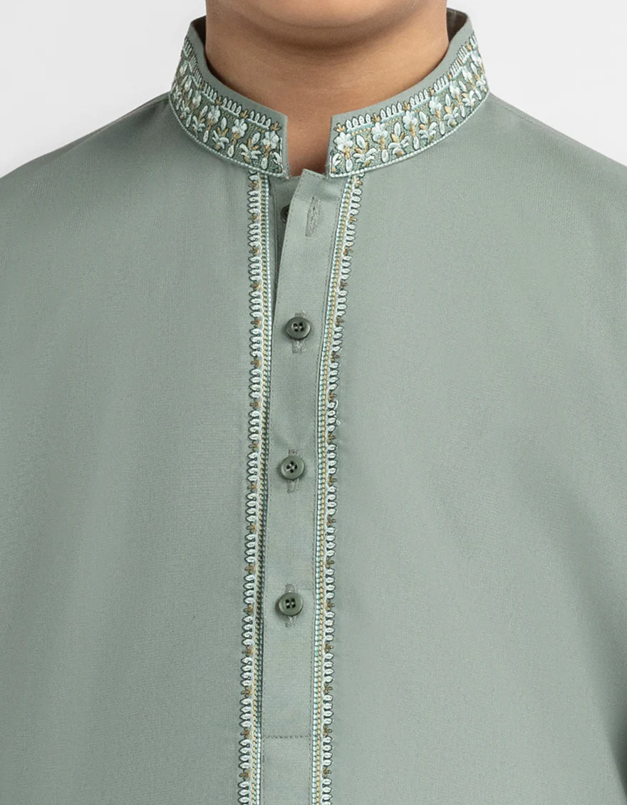 MINT GREEN KURTA TROUSERS | JCKP-A-39709/S26/JJ10883-SF - Image 3