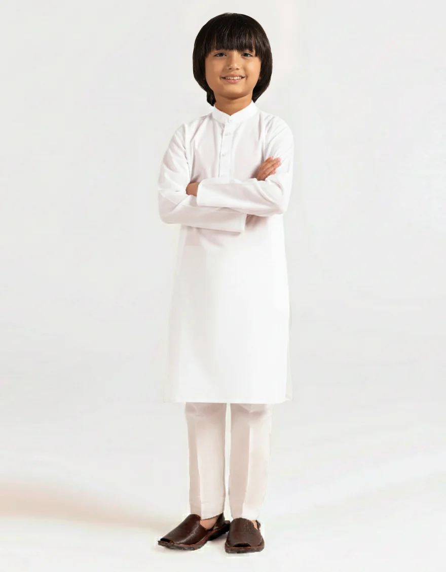 WHITE KURTA TROUSERS | JCKP-A-47601-R1-AP/S26/JJ10574-PN