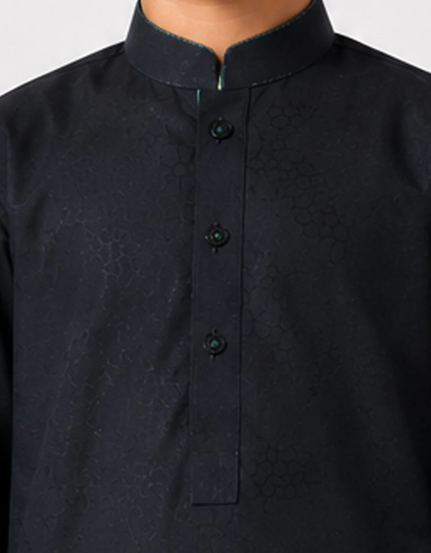 CHARCOAL KAMEEZ SHALWAR | JCKS-A-20055/S26/JJ10906-CL - Image 3