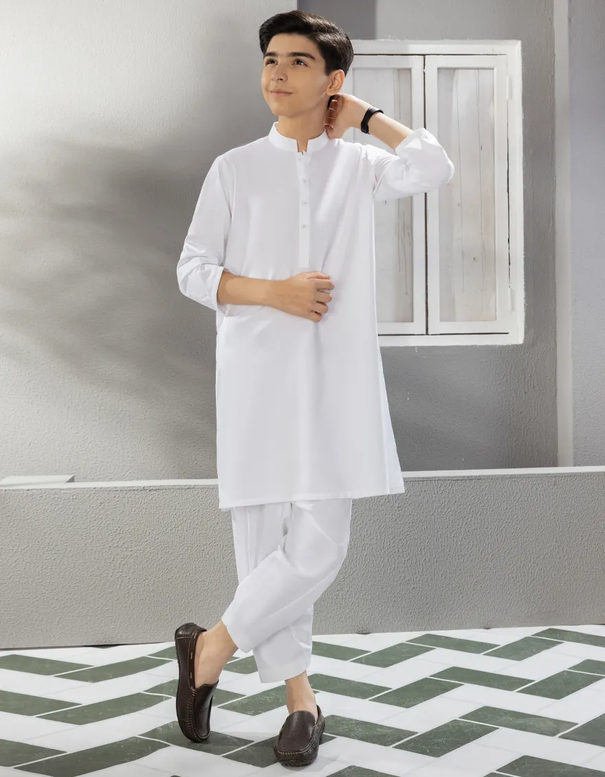 WHITE KAMEEZ SHALWAR | JCKS-A-40221-R16-AP/S25/JJ9737-PN