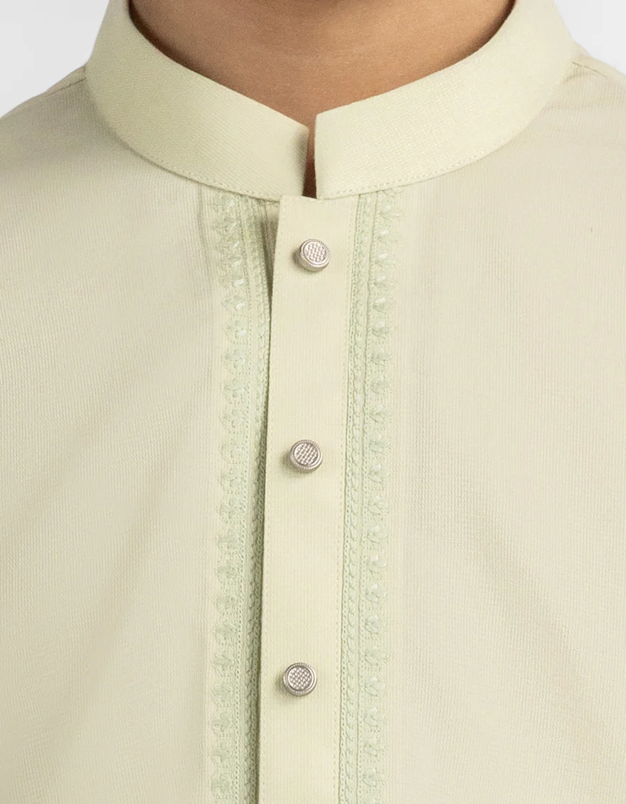 LIGHT GREEN KAMEEZ SHALWAR | JCKS-A-90577/S26/JJ10662-SF - Image 3