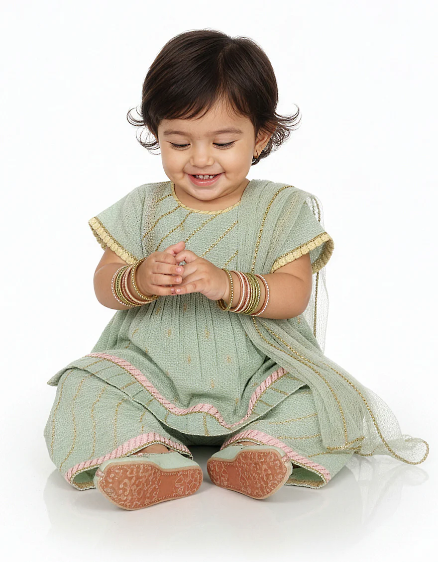 BLUE COTTON SILK 3PC STITCHED | JGK-S-JIF-26-1728 FB/IRIS-06 - Image 4
