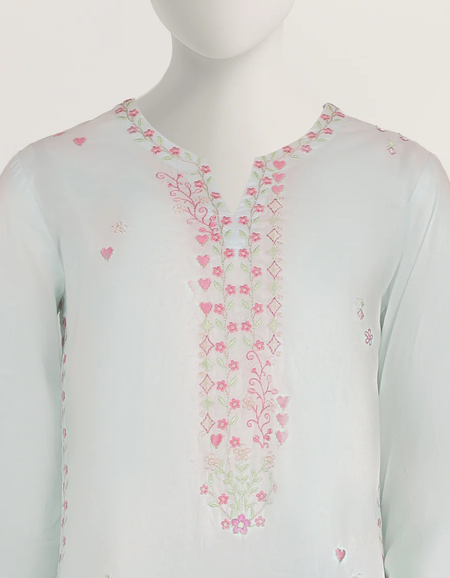 BLUE LAWN 2PC STITCHED | JGK-S-JTST-26-4158 FB/CHARRY BLOOM-2 - Image 3
