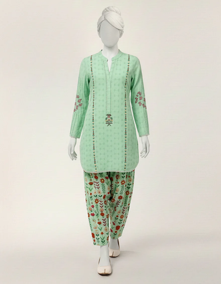 GREEN LAWN 2PC STITCHED | JGK-S-JTST-26-580 FB/PLAY PRINT-04