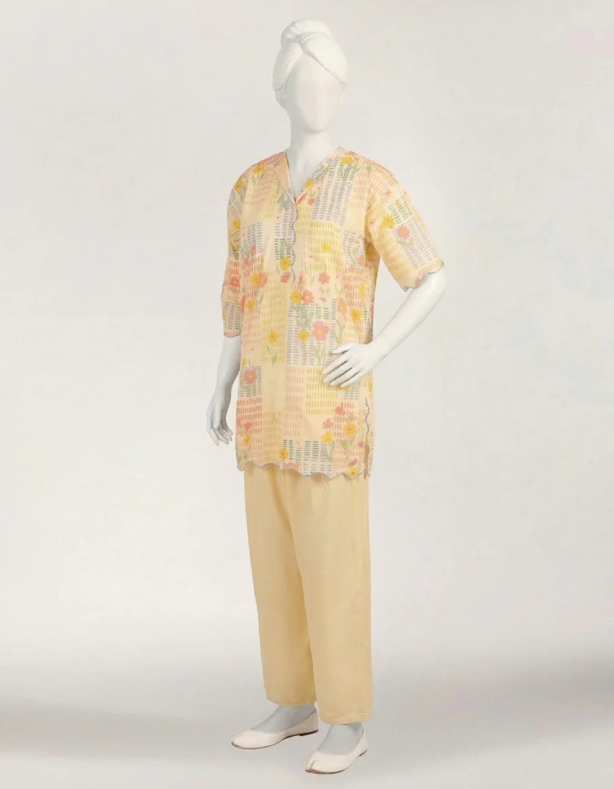 OFF WHITE LAWN 2PC STITCHED | JGK-S-JTST-26-582 FB/MOOD SWIRL-2