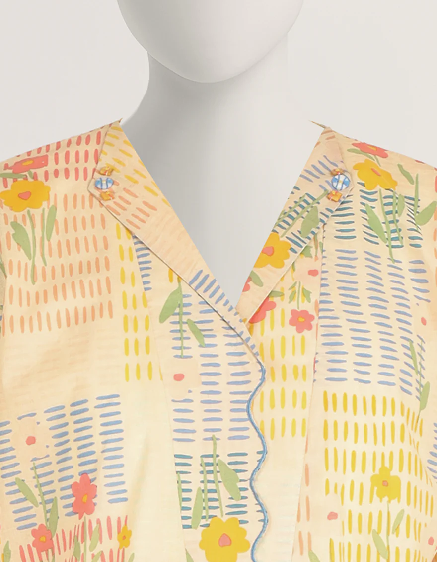OFF WHITE LAWN 2PC STITCHED | JGK-S-JTST-26-582 FB/MOOD SWIRL-2 - Image 3