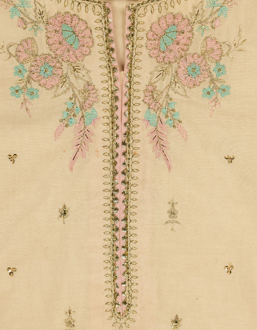YELLOW RAW SILK 3PC STITCHED | JGKL-S-JGF-26-1935 FB/SHIREEN-07 - Image 3