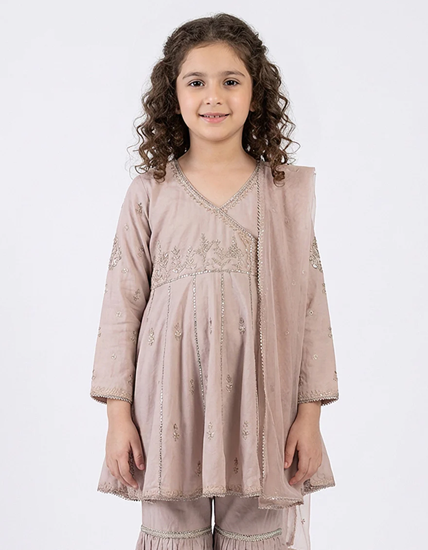 LILAC RAW SILK 3PC STITCHED | JGKL-S-JGF-26-1936 FB/SHIREEN-08 - Image 2